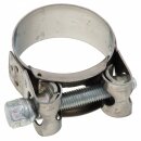 CLAMP, EXHAUST, FLAT BAND TYPE, STAINLESS STEEL, 1 1/2&quot;