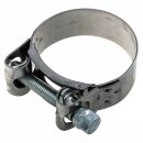 CLAMP, EXHAUST, FLAT BAND TYPE, STAINLESS STEEL, 1 7/8&quot;