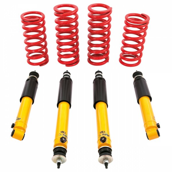 SUSPENSION KIT, PLUSPAC, SPAX, FRONT &amp; REAR, ROAD