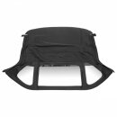 HOOD, BLACK VINYL WITH ZIP OUT REAR WINDOW