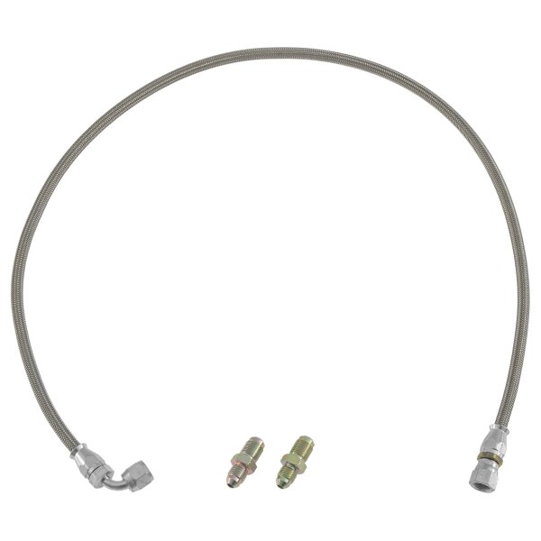 BRAIDED CLUTCH HOSE, STAINLESS STEEL BRAIDED, RHD