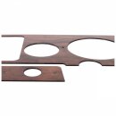 DASHBOARD, WALNUT, VENEER, RHD