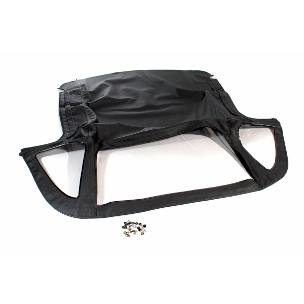 Verdeck PVC schwarz