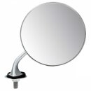 WING MIRROR, FLAT GLASS, CHROME, RH