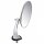 WING MIRROR, FLAT GLASS, CHROME, RH