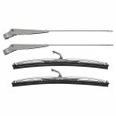 WIPER ARMS AND BLADES KIT, STAINLESS STEEL, RHD