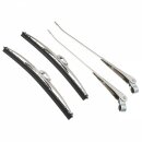 WIPER ARMS AND BLADES KIT, STAINLESS STEEL, LHD