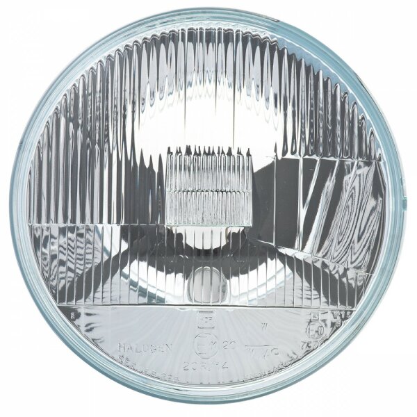 HEADLAMP UNIT 7&quot;, WIPAC H4 QUADOPTIC, WITH PILOT, LHD