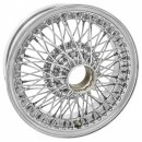 WIRE WHEEL, CHROME, 15&quot; X 5&quot;, 72 SPOKES