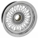 WIRE WHEEL, CHROME, 15&quot; X 5&quot;, 72 SPOKES