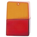 Linse Blinkerleuchte rot/orange, Kunststoff, rechts, L940, L54590544