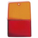 Linse Blinkerleuchte rot/orange, Kunststoff, links, L940, L54590545