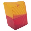 Linse Blinkerleuchte rot/orange, Kunststoff, links, L940, L54590545