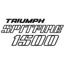 Heckdeckel-Schrift  schwarz,  &quot;Triumph Spitfire...