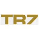 Aufkleber Kofferraumdeckel &quot;TR7&quot;  goldig...