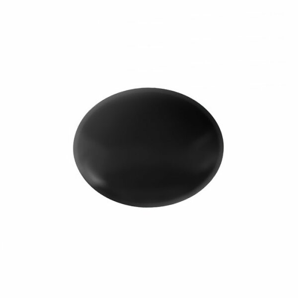 Druckknopf-Kappe schwarz