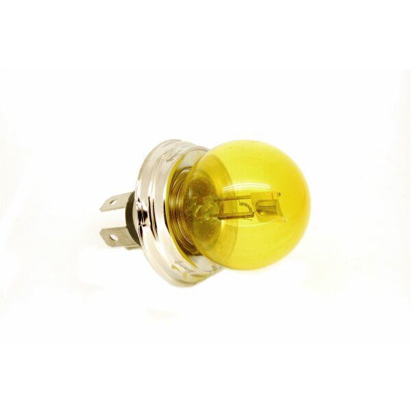 BULB P45T, 12V, 45/40W, YELLOW RING