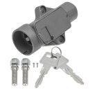 STEERING LOCK ASSEMBLY WITHOUT IGNITION LOCK, LHD