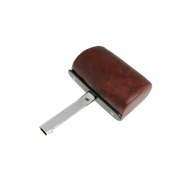 HEAD REST ASSEMBLY VINYL CHESNUT, COARSE GRAIN