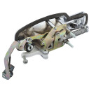 T&uuml;rgriff aussen, komplett, verchromt, links