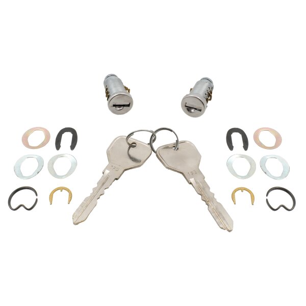 Schlosszylinder, Paar,  mit 2 Schl&uuml;ssel