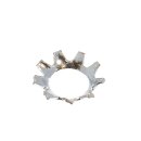 Sternscheibe gesch&uuml;sselt 1/4&quot;