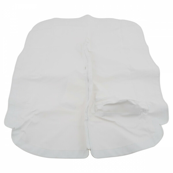 TONNEAU VINYL WHITE NO HEADRESTS, LHD