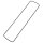 GASKET ROCKER COVER SILICONE, STANDARD COVER