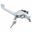 HANDLE, DOOR, EXTERIOR, LOCKING, CHROME, LH