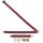 SEAT BELT VINTAGE, 3 POINT, SHORT RECEIVER, BOLT-IN, RED