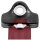 SEAT BELT VINTAGE, 3 POINT, SHORT RECEIVER, BOLT-IN, RED