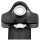SEAT BELT VINTAGE, 3 POINT, SHORT RECEIVER, BOLT-IN, BLACK