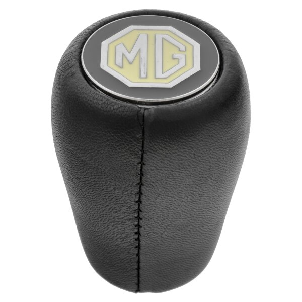 GEAR KNOB LEATHER, MG SIGN