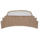 Aufbewahrungstasche f&uuml;r Steckscheiben, beige/tan