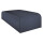 ARMREST HINGED, LEATHER, A-H BLUE/A-H BLUE PIPING