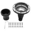 BOSS STEERING WHEEL, ADJUSTABLE STEERING COLUMN, 46MM