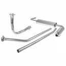 EXHAUST SYSTEM SS S&amp;M 75-79