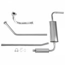 EXHAUST SYSTEM SS S&amp;M 75-79