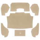 Kofferraum-Teppichsatz biscuit