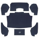 Kofferraum-Teppichsatz blau