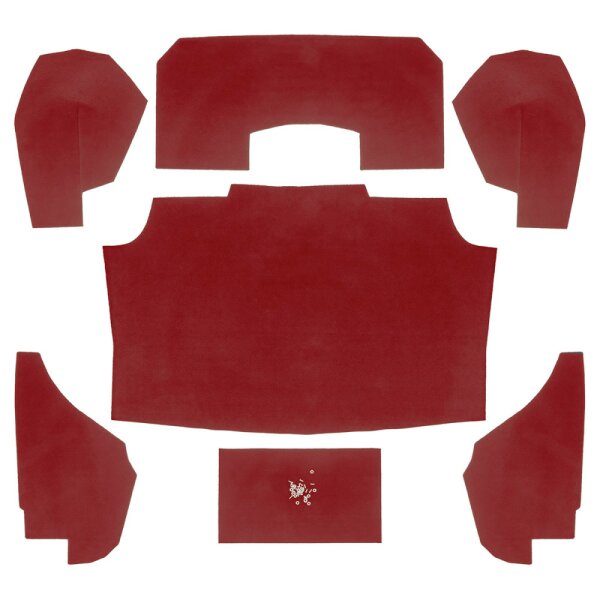 CARPET KIT BOOT SPIT IV-1500 RED