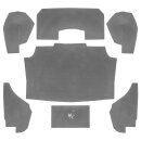 Kofferraum-Teppichsatz grau