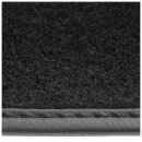 CARPET, REAR LOAD AREA, SHORT TYPE, BLACK