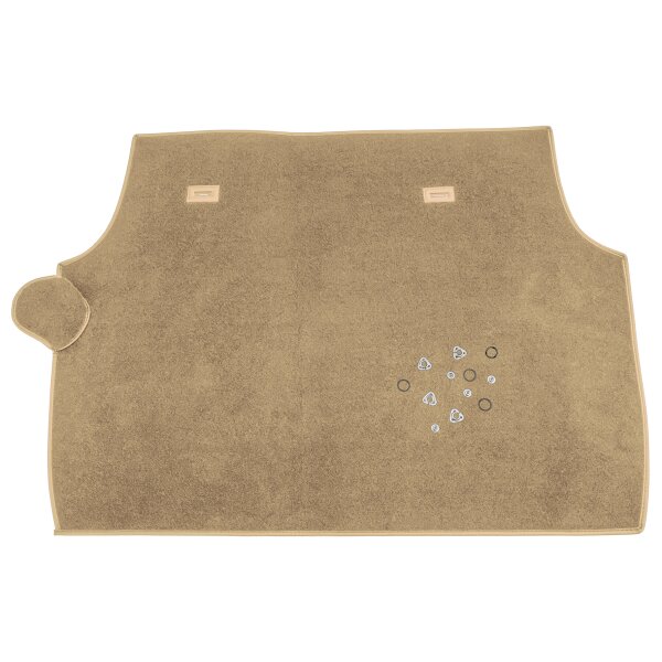 CARPET, REAR LOAD AREA, LONG TYPE, BISCUIT