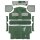 CARPET SET MOULDED, MINI PRE 73 GREEN