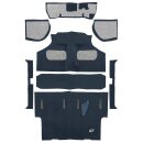 Teppichsatz vorgeformt, blau, MINI Traveller/Estate vor 70