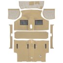 CARPET SET, MOULDED, NYLON, MINI 73 ON BISCUIT