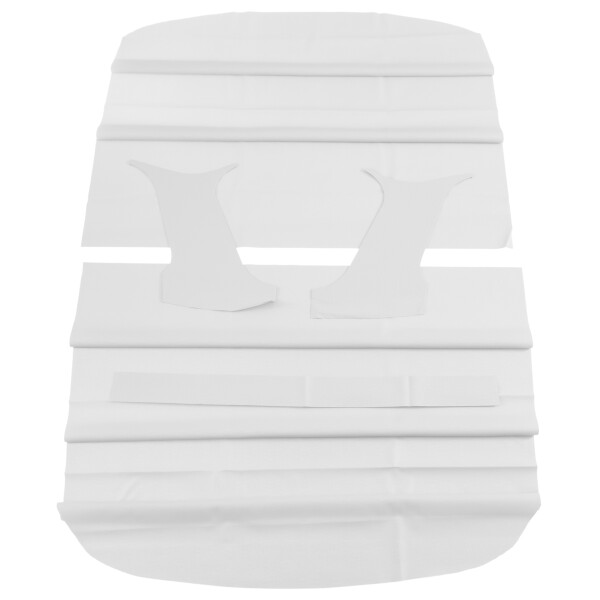 HEADLINING KIT, WHITE, VINYL, MINI 67-69