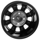 Alufelge ULTRALITE, 12 x 5.5&quot;, schwarz/poliert