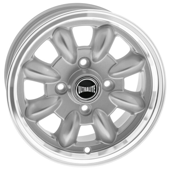 Alufelge ULTRALITE, 12 x 5.5&quot; silbern/poliert